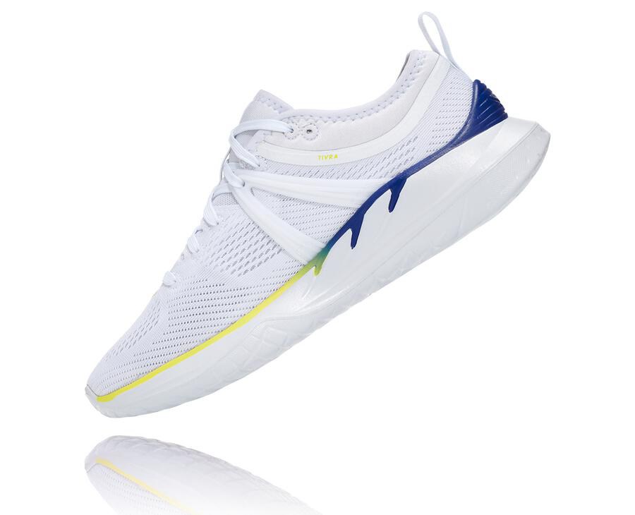 Zapatillas Running Hoka One One Mujer - Tivra - Blancas - YJB190637